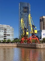 photo du port de Puerto Madero à Buenos Aires