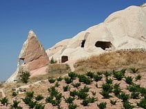photo d’une construction troglodytique en Cappadoce