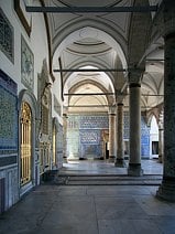 photo du palais de Topkapi qui fut pendant la résidence des sultans