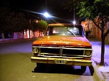 photo d’un pickup Ford Courier des années 1970