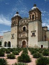 photo de l’église Santo Domingo qui est un exemple d’art baroque