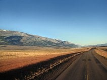 photo de la route 40 le long de la cordillère des Andes