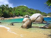 photo du parc national de Tayrona qui est une réserve naturelle