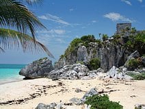 photo d’El Castillo sur ancienne cite maya de Tulum